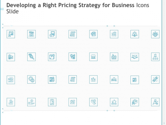 Developing A Right Pricing Strategy For Business Icons Slide Ppt Infographics Themes PDF Developing A Right Pricing Strategy For Business Icons Slide Ppt Infographics Themes PDF