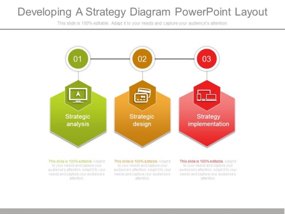 Developing A Strategy Diagram Powerpoint Layout Developing A Strategy Diagram Powerpoint Layout