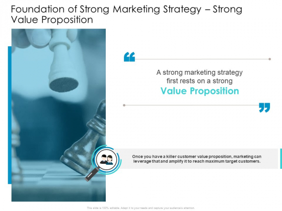 Developing New Sales And Marketing Strategic Approach Foundation Of Strong Marketing Strategy Strong Value Proposition Formats Developing New Sales And Marketing Strategic Approach Foundation Of Strong Marketing Strategy Strong Value Proposition Formats