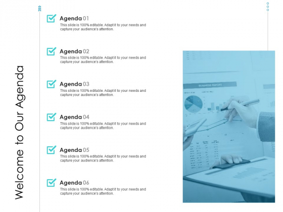 Developing New Sales And Marketing Strategic Approach Welcome To Our Agenda Ppt PowerPoint Presentation Styles Ideas PDF Developing New Sales And Marketing Strategic Approach Welcome To Our Agenda Ppt PowerPoint Presentation Styles Ideas PDF
