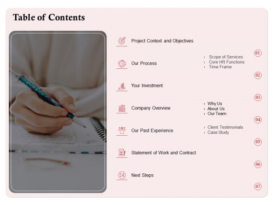 Development And Implementation Table Of Contents Ppt Summary PDF Development And Implementation Table Of Contents Ppt Summary PDF