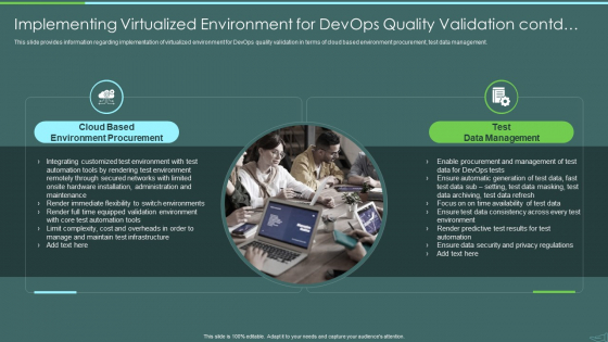 Devops Quality Assurance And Testing To Improve Speed And Quality IT Implementing Virtualized Environment Summary PDF Devops Quality Assurance And Testing To Improve Speed And Quality IT Implementing Virtualized Environment Summary PDF