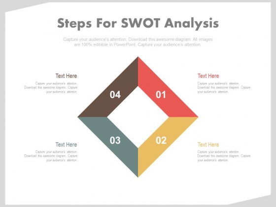 Diamond Design For Swot Analysis Powerpoint Slides Diamond Design For Swot Analysis Powerpoint Slides