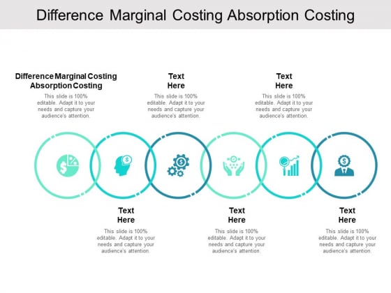 Difference Marginal Costing Absorption Costing Ppt PowerPoint Presentation Infographics Influencers Cpb Difference Marginal Costing Absorption Costing Ppt PowerPoint Presentation Infographics Influencers Cpb