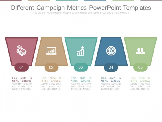 Different Campaign Metrics Powerpoint Templates Different Campaign Metrics Powerpoint Templates