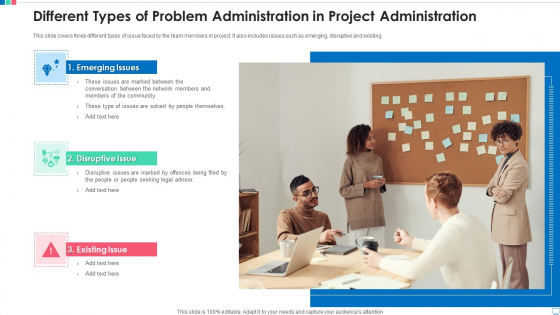 Different Types Of Problem Administration In Project Administration Structure PDF Different Types Of Problem Administration In Project Administration Structure PDF