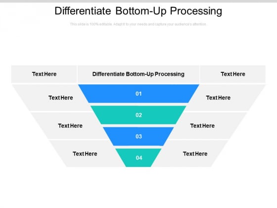 Differentiate Bottom Up Processing Ppt PowerPoint Presentation Visual Aids Styles Cpb Pdf Differentiate Bottom Up Processing Ppt PowerPoint Presentation Visual Aids Styles Cpb Pdf