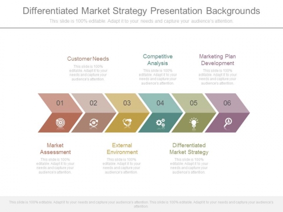Differentiated Market Strategy Presentation Backgrounds