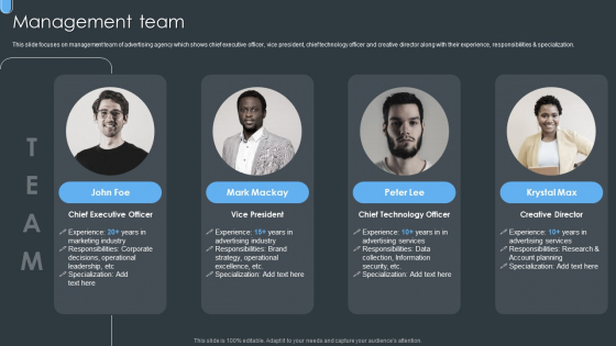 Digital Ad Marketing Services Company Profile Management Team Formats PDF Digital Ad Marketing Services Company Profile Management Team Formats PDF