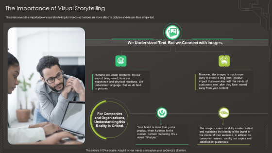 Digital Asset Management In Visual World The Importance Of Visual Storytelling Summary PDF