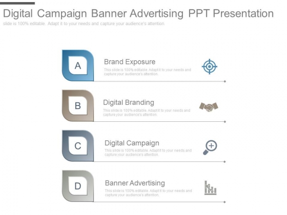 Digital Campaign Banner Advertising Ppt Presentation