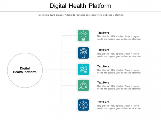 Digital Health Platform Ppt PowerPoint Presentation Icon Format Cpb