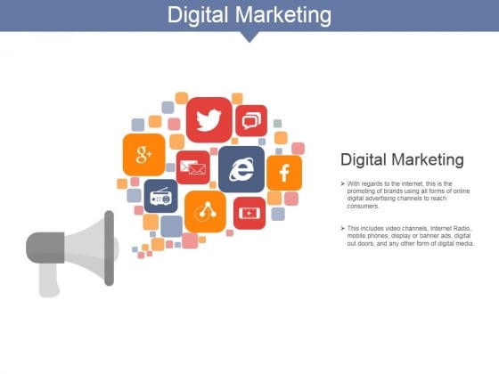 Digital Marketing Ppt PowerPoint Presentation Infographics Graphics