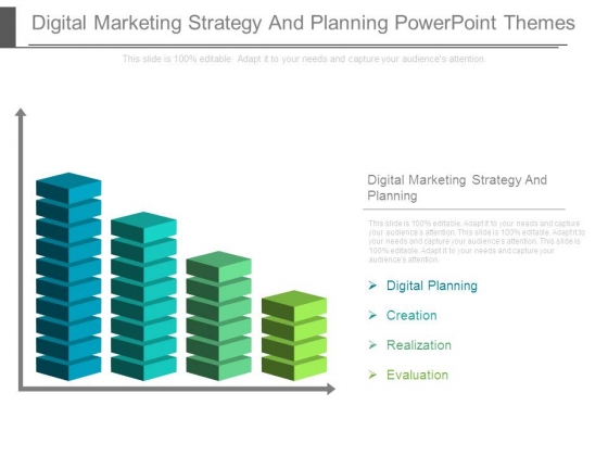 Digital Marketing Strategy And Planning Powerpoint Themes
