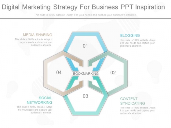 Digital Marketing Strategy For Business Ppt Inspiration Digital Marketing Strategy For Business Ppt Inspiration