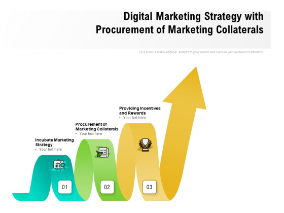 Digital Marketing Strategy With Procurement Of Marketing Collaterals Ppt PowerPoint Presentation Show PDF Digital Marketing Strategy With Procurement Of Marketing Collaterals Ppt PowerPoint Presentation Show PDF