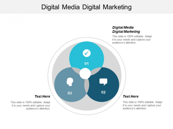 Digital Media Digital Marketing Ppt PowerPoint Presentation File Graphics Example Cpb
