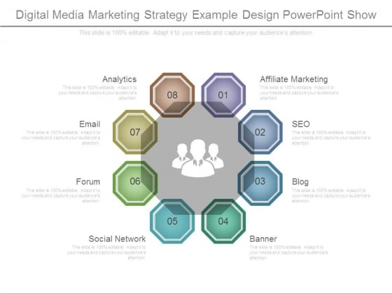 Digital Media Marketing Strategy Example Design Powerpoint Show Digital Media Marketing Strategy Example Design Powerpoint Show