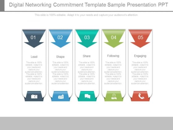 Digital Networking Commitment Template Sample Presentation Ppt Digital Networking Commitment Template Sample Presentation Ppt