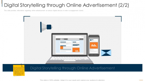 Digital Storytelling Through Online Advertisement Provides Mockup PDF