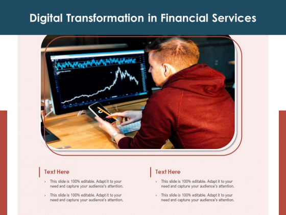 Digital Transformation In Financial Services Ppt PowerPoint Presentation File Aids PDF