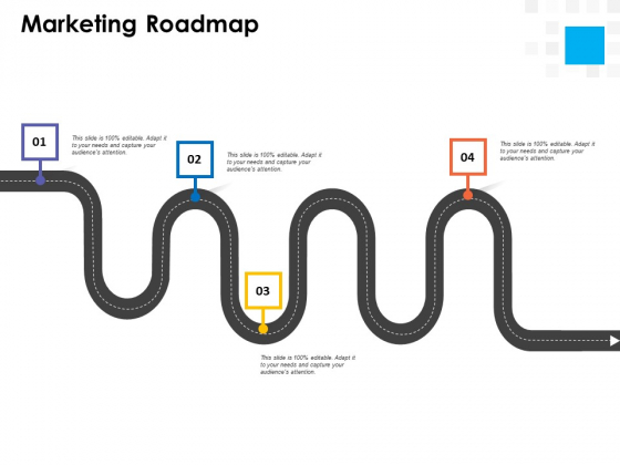 Digital Transformation Strategy Roadmap Marketing Roadmap Ppt PowerPoint Presentation Gallery Slide PDF