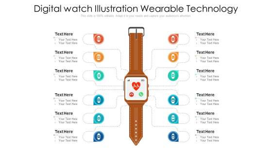 Digital Watch Illustration Wearable Technology Ppt PowerPoint Presentation Gallery Examples PDF Digital Watch Illustration Wearable Technology Ppt PowerPoint Presentation Gallery Examples PDF