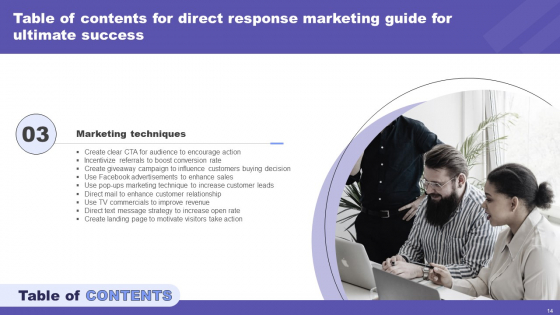 Direct Response Marketing Guide For Ultimate Success Ppt PowerPoint Presentation Complete Deck With Slides multipurpose