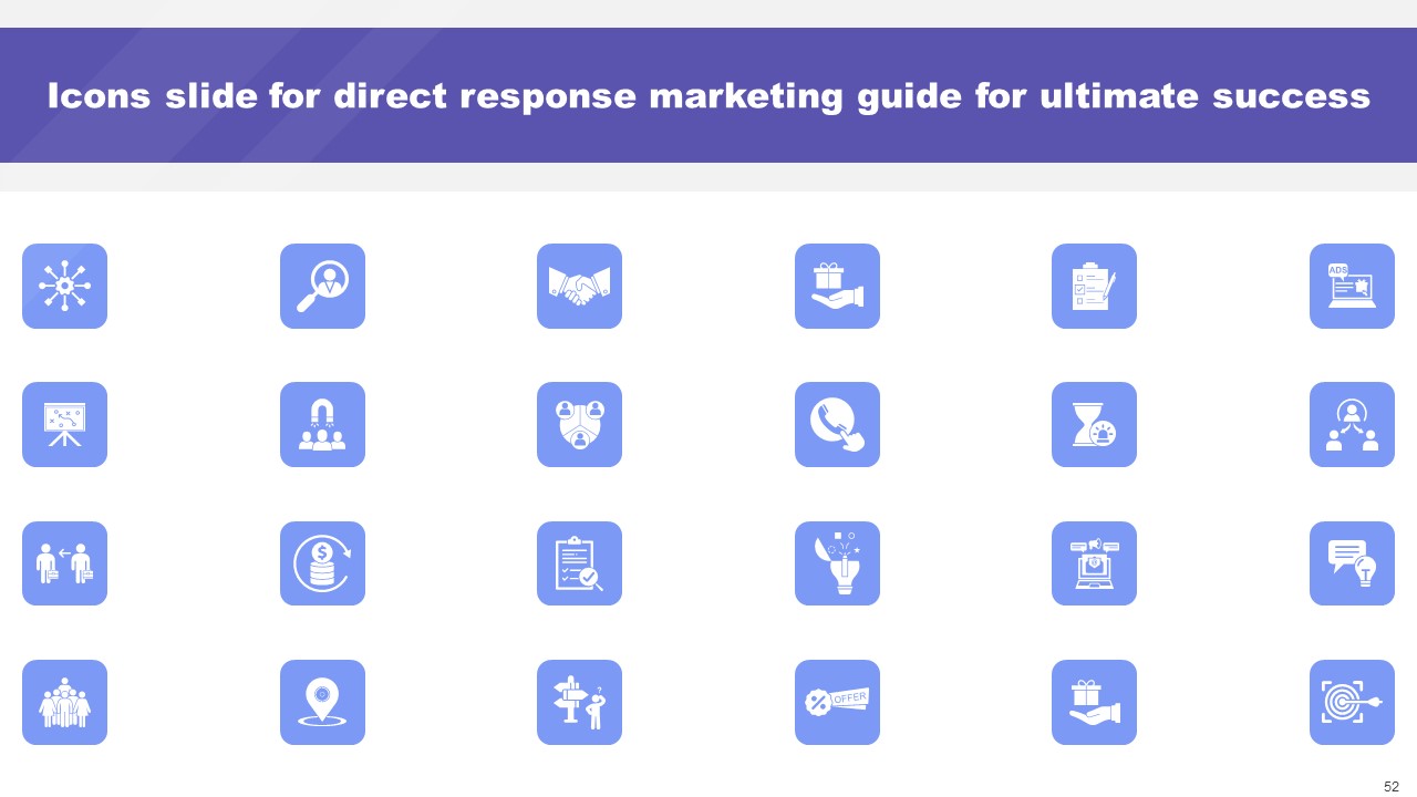 Direct Response Marketing Guide For Ultimate Success Ppt PowerPoint Presentation Complete Deck With Slides engaging template