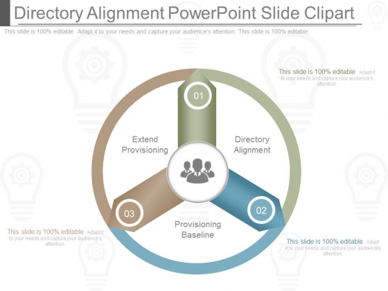 Directory Alignment Powerpoint Slide Clipart