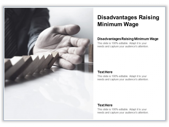 Disadvantages Raising Minimum Wage Ppt PowerPoint Presentation Pictures Sample Cpb Pdf Disadvantages Raising Minimum Wage Ppt PowerPoint Presentation Pictures Sample Cpb Pdf