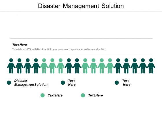 Disaster Management Solution Ppt PowerPoint Presentation Styles Cpb