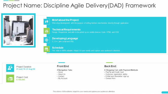 Discipline Agile Delivery Software Development Project Name Discipline Agile Delivery Dad Framework Structure PDF Discipline Agile Delivery Software Development Project Name Discipline Agile Delivery Dad Framework Structure PDF