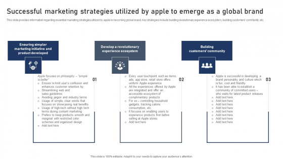 Discovering Apples Billion Dollar Branding Secret Successful Marketing Strategies Utilized By Apple Emerge Global Brand Information PDF