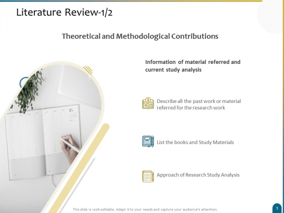 Dissertation Research Literature Review Analysis Ppt Styles Examples PDF