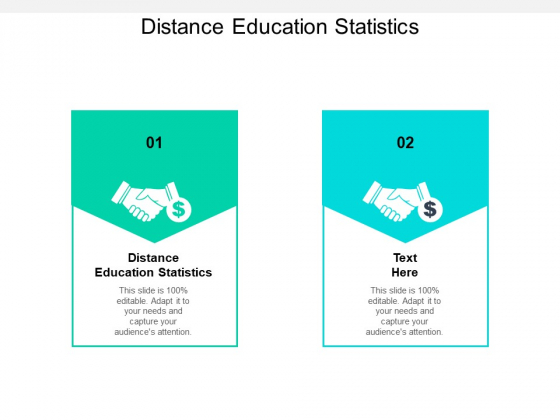 Distance Education Statistics Ppt PowerPoint Presentation Outline Layout Cpb