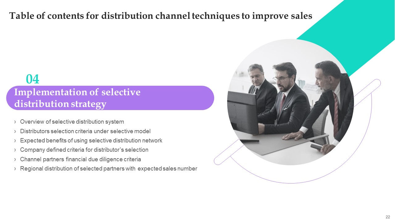 Distribution Channel Techniques To Improve Sales Ppt PowerPoint Presentation Complete Deck With Slides professional image