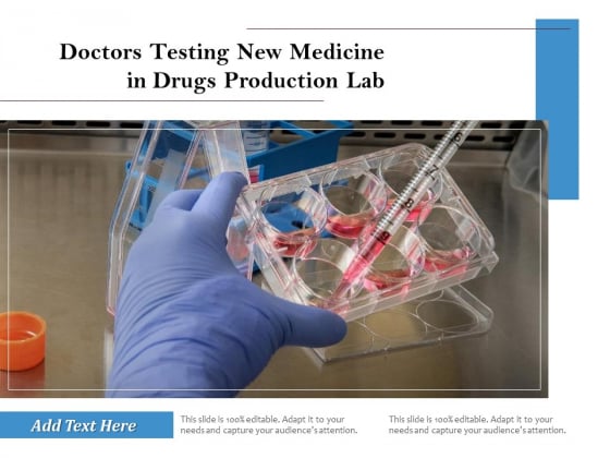Doctors Testing New Medicine In Drugs Production Lab Ppt PowerPoint Presentation Pictures Clipart PDF Doctors Testing New Medicine In Drugs Production Lab Ppt PowerPoint Presentation Pictures Clipart PDF