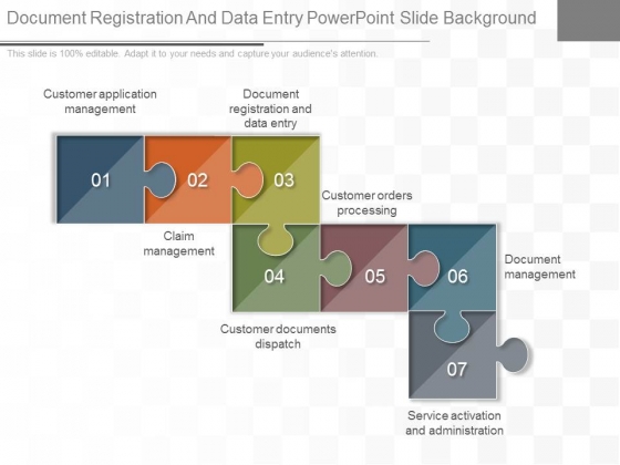 Document Registration And Data Entry Powerpoint Slide Background Document Registration And Data Entry Powerpoint Slide Background