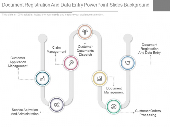 Document Registration And Data Entry Powerpoint Slides Background Document Registration And Data Entry Powerpoint Slides Background