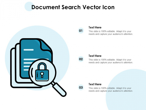 Document Search Vector Icon Ppt PowerPoint Presentation Pictures Example Topics Document Search Vector Icon Ppt PowerPoint Presentation Pictures Example Topics