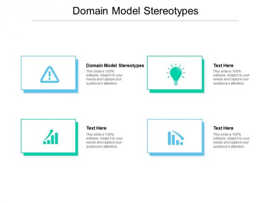 Domain Model Stereotypes Ppt PowerPoint Presentation File Smartart Cpb Pdf