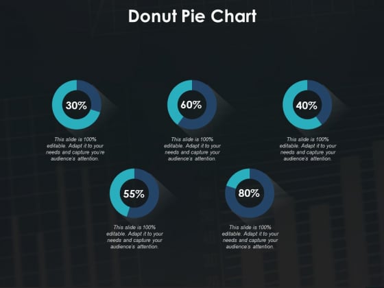 Donut Pie Chart Marketing Ppt PowerPoint Presentation Infographic Template Icon