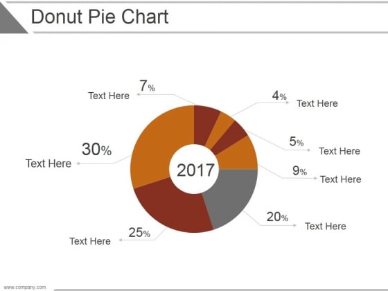 Donut Pie Chart Ppt PowerPoint Presentation Show Slide 1