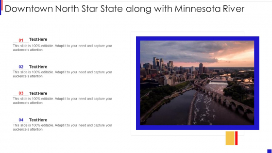 Downtown North Star State Along With Minnesota River Portrait PDF