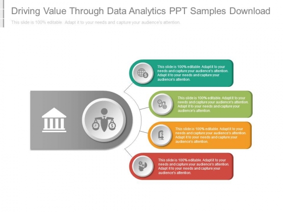 Driving Value Through Data Analytics Ppt Samples Download