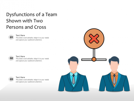 Dysfunctions Of A Team Shown With Two Persons And Cross Ppt PowerPoint Presentation Infographic Template Show PDF Dysfunctions Of A Team Shown With Two Persons And Cross Ppt PowerPoint Presentation Infographic Template Show PDF