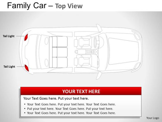 Danger Blue Family Car Top View PowerPoint Slides And Ppt Diagram Templates Danger Blue Family Car Top View PowerPoint Slides And Ppt Diagram Templates