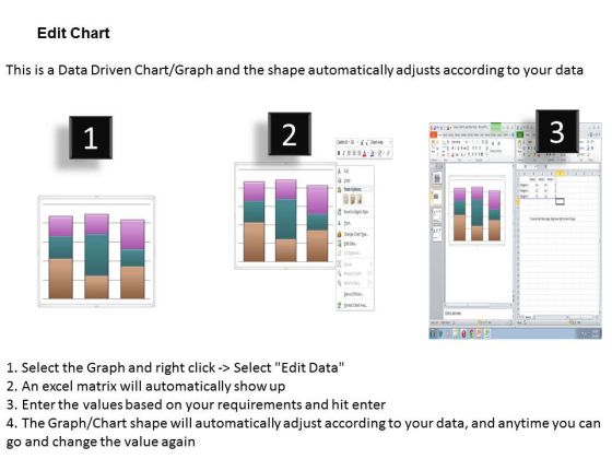 data analysis in excel column chart for business analytics powerpoint templates 3
