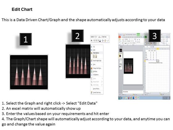 data analysis on excel 3d chart shows interrelated sets of powerpoint templates 3